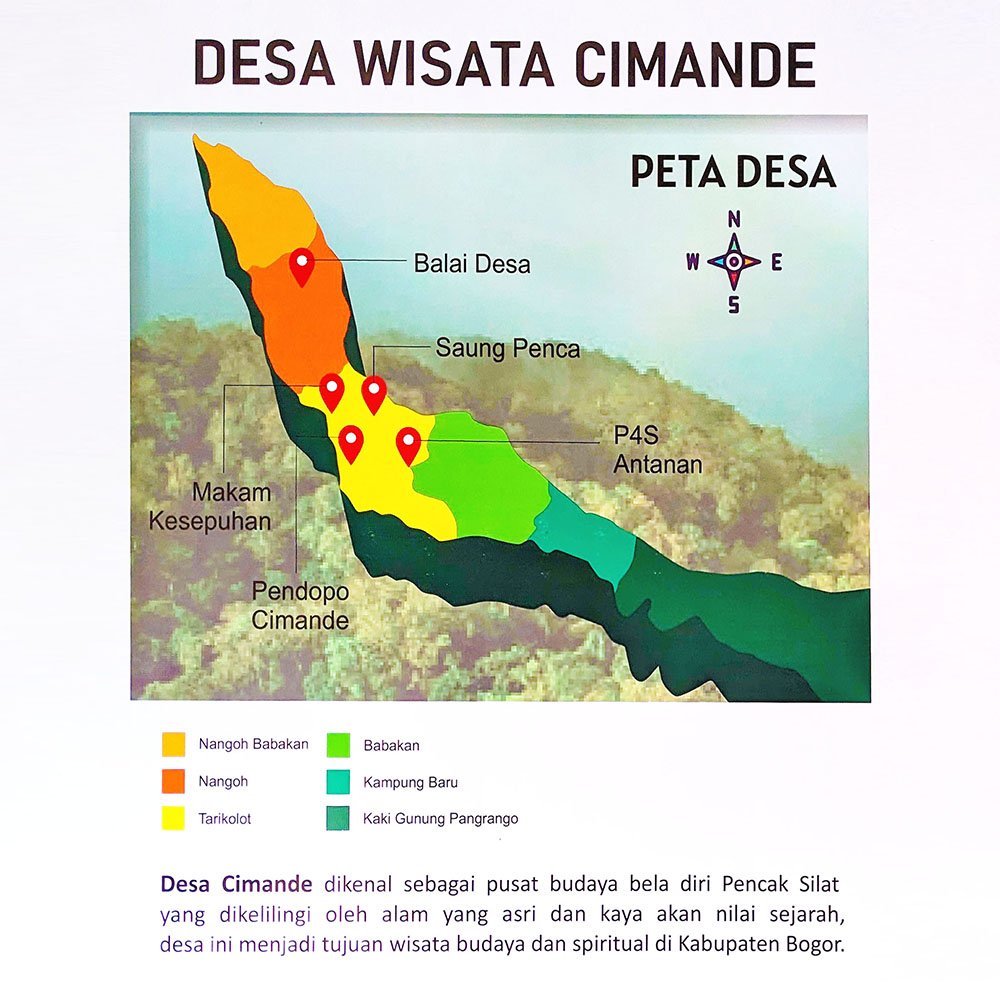 Peta Wisata Cimande